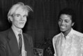 Michael And Andy Warhol - michael-jackson photo