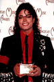 Backstage At The 1989 American Music Awards - michael-jackson photo