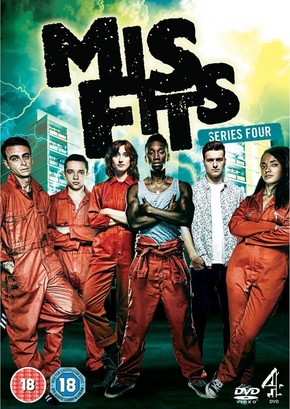  Misfits Season 4 DVD