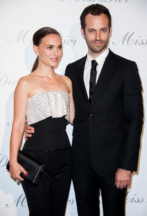 Attending the ‘Esprit Dior, Miss Dior’ exhibition opening at the Grand Palais in Paris, France (