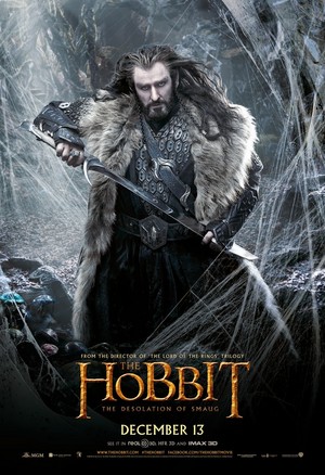  The Hobbit: The Desolation of Smaug International Poster - Thorin Oakenshield