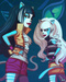 meowlody and purrsephone - monster-high icon