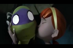  April kisses Donatello