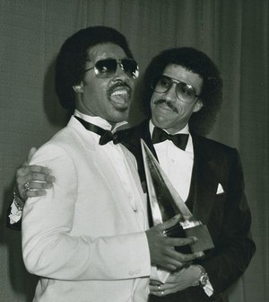 Stevie Wonder And Lionel Richie