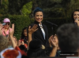 Demi Lovato live at Disneyland