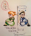 Young Anna and Elsa - frozen fan art
