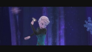  Frozen muziki video screencaps