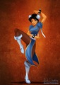 Jasmine as Chun Li - disney-princess photo
