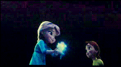 Little Elsa and Anna
