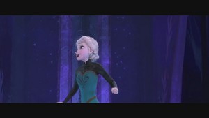 Frozen music video screencaps