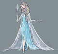 Elsa - frozen fan art