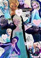 Elsa Collage - frozen fan art