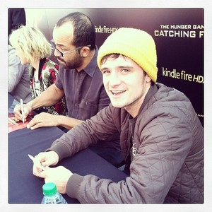  Josh at the Catching fuoco fan Camp