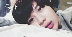 Cute Taemin on bed 
