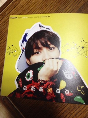  SHINee New Single '3 2 1' - Photocard Taemin