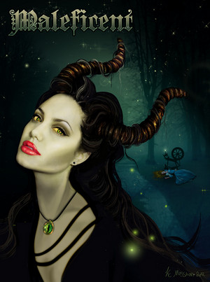  Maleficent shabiki made poster