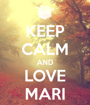  For Mari ❥
