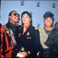 Backstage At The 1986 Grammy Awards - michael-jackson photo