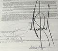 A Personal Contract Signed By Michael - michael-jackson photo