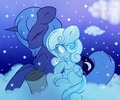 Snow Flake and Luna - my-little-pony-friendship-is-magic photo