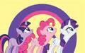 Twilight Sparkle, Pinkie Pie, and Rarity - my-little-pony-friendship-is-magic photo