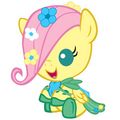 Fluttershy as a Baby in Her Gala Dress - my-little-pony-friendship-is-magic photo