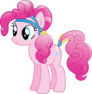  Pinkie Pie as a Crystal kuda, kuda kecil