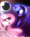 Tia and Luna - my-little-pony-friendship-is-magic fan art