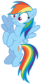 Dashie is so cute when she's scared :) - my-little-pony-friendship-is-magic photo