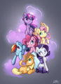 MLP                                     - my-little-pony-friendship-is-magic fan art