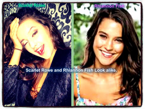  Rhiannon मछली and Scarlet Rowe