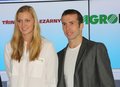 Petra Kvitova and Radek Stepanek 2013.. - tennis photo