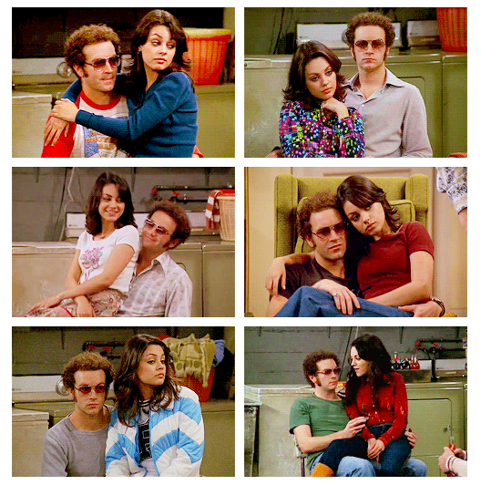 Photo of Jackie Burkhart and Steven Hyde for fans of That 70's Show 36...