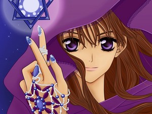  日本动漫 girl witch