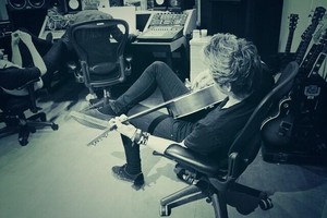  Luke in the studio