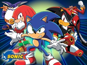  Sonic the Hedgehog and the gang from Sonic X