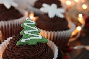  Weihnachten Cupcakes