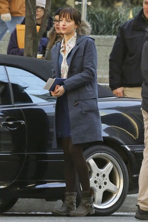  50 Shades of Grey December 8th Filming