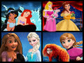 Disney BFFS! - disney-princess fan art