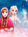 Anna and Elsa - frozen photo