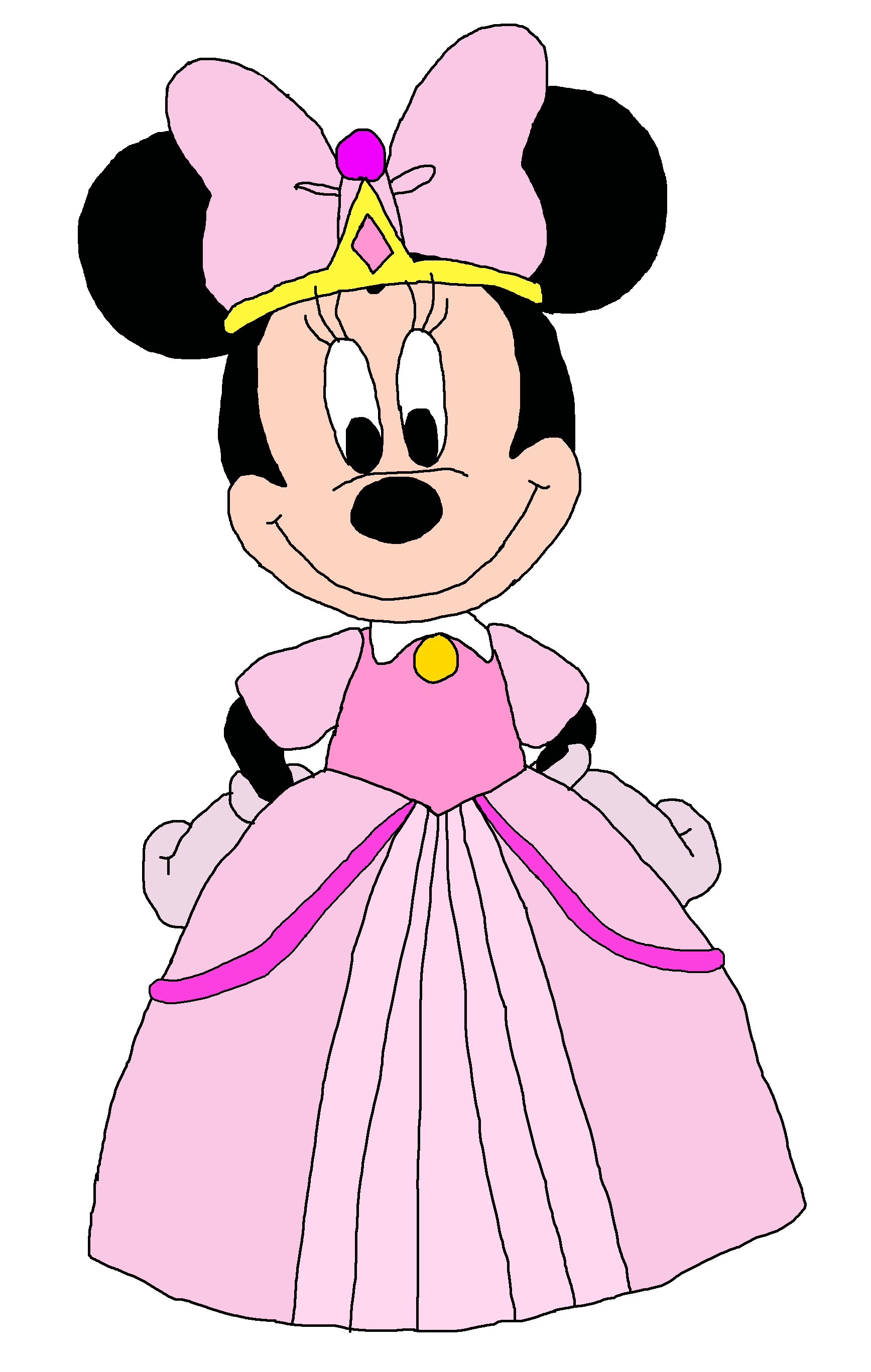 princess minnie clipart - photo #31