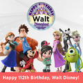 Happy Birthday Walt - disney-princess photo