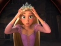 Rapunzel trying on her tiara  - disney-princess photo