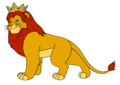 King Simba - disney fan art
