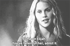  You’ve fallen for her. Admit it.