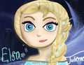 Elsa (by Julienne) - frozen fan art