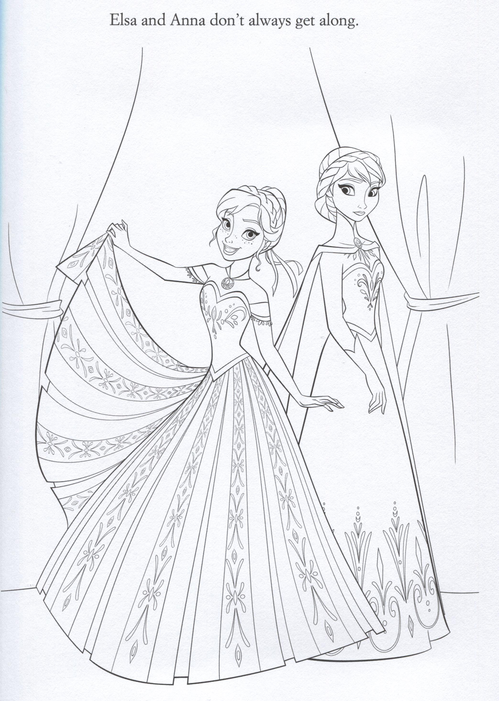 Official Frozen Illustrations (Coloring Pages) - Frozen Photo (36275114