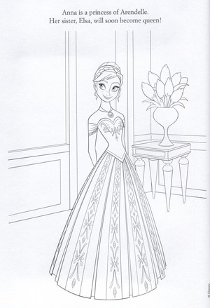  Official Frozen - Uma Aventura Congelante Illustrations (Coloring Pages)
