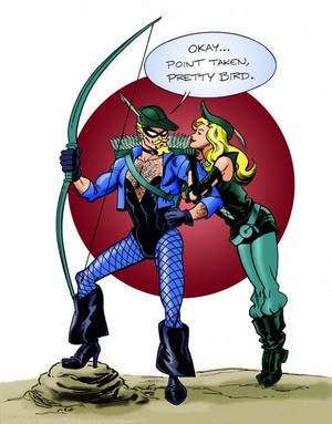 Green panah and Black Canary