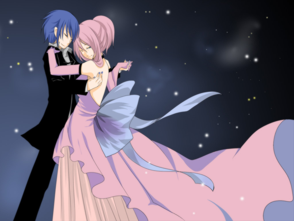 Fan Art of KAITO x Luka for fans of KAITO x Luka. 